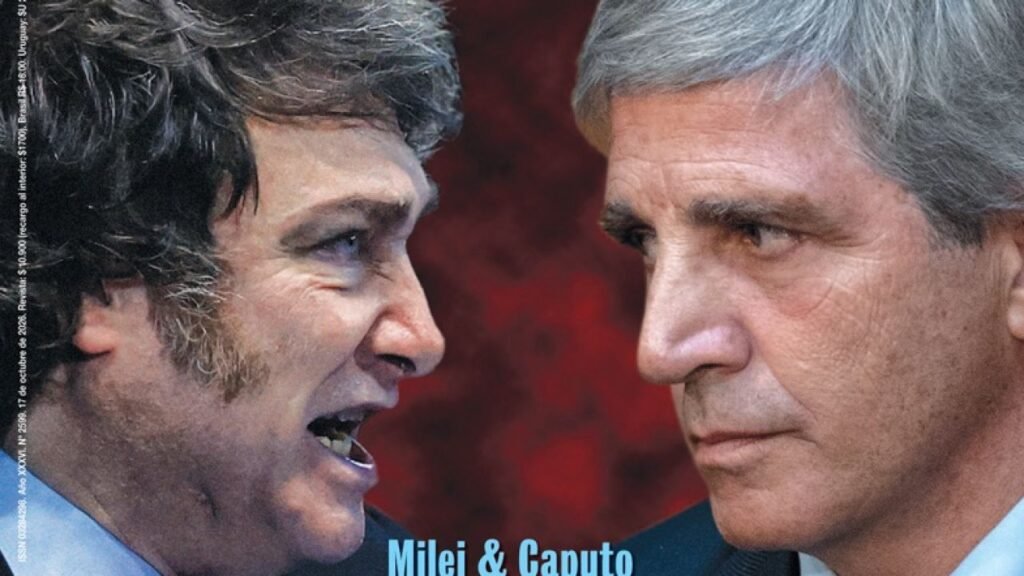 Milei y Caputo en cortocircuito
